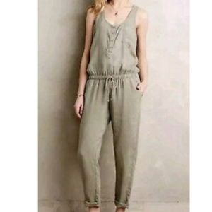 Anthropologie Cloth & Stone Chambray Blue Sage